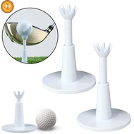9S 2pc Newest Adjustable Golf Tee, Stable Golf Driving Range Tee Seat With Tee Golf Practice Trainin