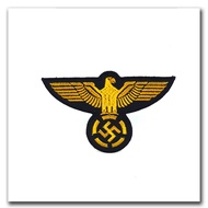JERMAN ARMY LOGO PATCH BORDIR benang SAMLL