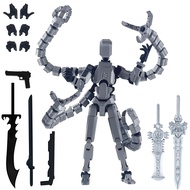 Dummy 13 Action Figure Titan Multi-articular Robot Toys 3D Printed Movable Anime Figure Stress Relie