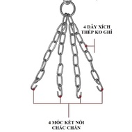 Chain for hanging boxing punching bags at home