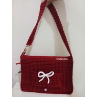 Knot and co. | Book sleeve bag | Quran sleeve | Bible sleeve | BOOK COVER | Handmade crochet | Size 