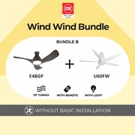 KDK Wind Wind Bundle B (E48GP + U60FW)