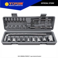 TORA Socket Wrench Set 27 Pcs Complete - Socket Wrench Set - Shock Socket Tool Kit set