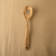 Olive Wood Slotted Turner
