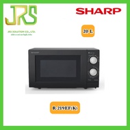 SHARP Microwave ไมโครเวฟ Compact Solo รุ่น R-219EF(K) ขนาด 20 ลิตร As the Picture One