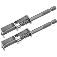 2 Keping Bit Pemegang Skru Bermuatan Spring, Bit Pemutar Skru Anti-jatuh, Pemegang Bit Operasi Satu 