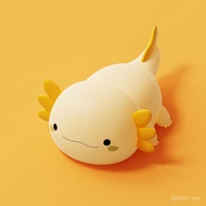 DREAMING MY DREAM Axolotl Night Light for Kids,Cute Axolotl Gifts lamp Rechargeable Light Table Beds