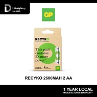 GP ReCyko 2600mAh 2AA Battery