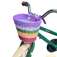 KOOK Children Cycle Basket Light weight Front Handlebars Storage Basket