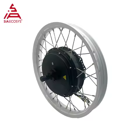1500W 17x1.6 Inch V3 Spoke Hub Motor Quick Disassembly BLDC QS205 Model from QSMOTOR for Conversion