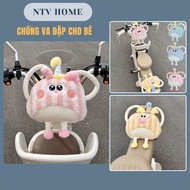 NTV HOME Anti-collision head cushion for children's electric vehicles, thick protective cushion for 