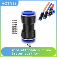 pneumatic fitting PU 4 ~ PU 16 One Touch Fitting, Air Fitting, Push in Fitting, Quick Connector, Compressor Fitting,Water pipe fitting