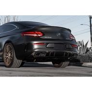 Mercedes W205 Coupe C63 Diffuser Carbon