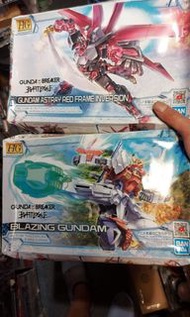 [殘盒特價區] HG 1/144  BREAKER BATTLOGUE BLAZING GUNDAM 灸熱高達 + ASTRAY RED FRAME INVERSION 迷惘高達紅色機‧逆 模型 (一