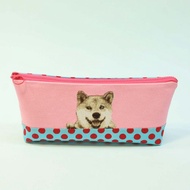 刺繡 筆袋10-柴犬