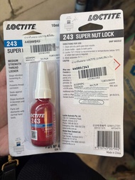 น้ำยาล็อคเกลียว เบอร์ 243 น้ำยาล็อคเกลียวแรง LOCTITE 10ml
