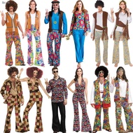 Retro Disco Costume Disco 70s Hippie Bar Stage Annual Party Performance Costume