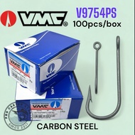 VMC MATA RAWAI 100pcs V9754PS CARBON STEEL FISHING HOOK Made in FRANCE