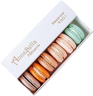 Annabella Patisserie Classic 4 Macarons Gift Box (6 Pieces) - Frozen, Multicolor