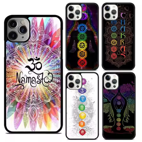 Mandala Chakra Insist Yoga Phone Case Cover For iPhone 17 Air 16 15 14 plus 11 12 13 pro max coque S