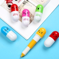 Cute Expression Pill Pen Ball Pen Cute Pen Pill Pen Stationery