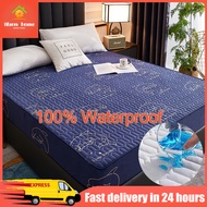 100% Waterproof Mattress Protector Cover Bed Topper Bed Cover Single/Queen/King Bed Sheet Cover