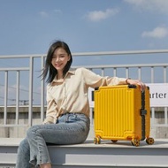 全城熱賣 - 小型拉桿行李箱（18寸橙黃色)