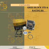 Kriss 110 Racing blok 53mm 57mm 62mm Standard Modenas Kriss 110 Kriss110 Kriss110 Racing Block