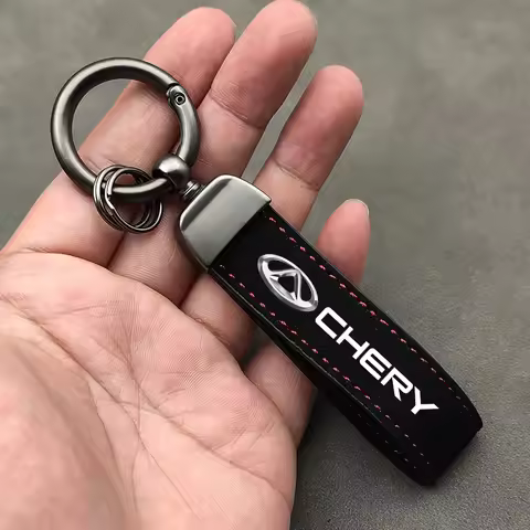 2025 Suede Key Ring Sport Car Keychain Custom Gift With Emblem For Chery Omoda Tiggo Pro Fulwin Arri