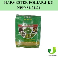 Foliar,Hydroponic,Fertigasi Fertilizer NPK:21-21-21,1Kg