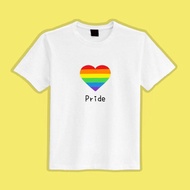 GAY PRIDE LGBTQ 彩虹 衣服 T恤 白T 童裝 純棉 吸濕排汗 涼感衣