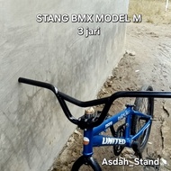 BMX Bike Handlebars 20 Model M 3 Spokes Flat BMX Bike 20