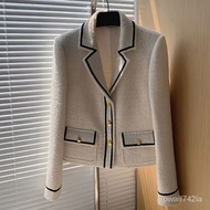 ZZplus Size Women's Classic Style Short Socialite Blazer2023New Spring Small High-End Korean Style Top OB3R