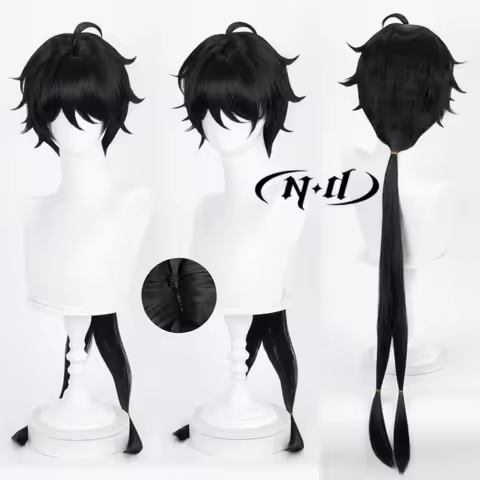 ND Rover Male Cosplay Wigs Hairpiece Wuthering Waves Cosplay Hair Wigs for Comic Con Coser Halloween