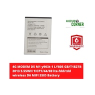 4G MODEM D5 M1 1500MAH Battery y903t-1 LY805 GB/T18278-2013 5.55WH 1ICP7/44/69 lte-fdd/tdd wireless 