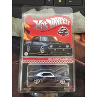 HOTWHEELS - RLC RED REAL RIDERS CLUB EXCLUSIVE - 1969 CHEVY CAMARO SS + FREE PROTECTOR - DIE CAST MO