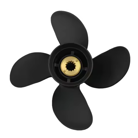 Captain Marine Boat Outboard Propeller 4 Blade 10.6x12 Fit Suzuki Engines 40HP 50HP DT40C DT50A DF40