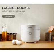 Cuckoo Electric Rice Cooker Egg Cooker CR-0675FW 6 Cup Auto Sterilization Detachable Cord Energy Sav