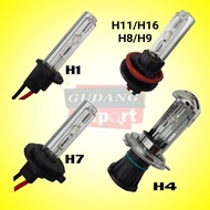 CAR HID LIGHT BULB H4 H1 H11 H7 H16 HB3 HB4 35 WATT 55 WATT 6000K WHITE 35W 55W