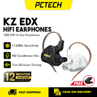 KZ EDX 1DD HIFI In Ear Earphone with Mic, Monitor Headphones In Ear Earbuds Sport Noise Cancelling H