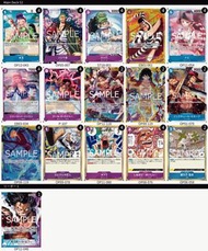 OPCG 海賊王 One Piece Card Game 藍紫 路飛 魯夫 Luffy deck 牌組
