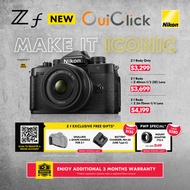 Ready Stock Nikon Z F Zf Mirrorless Camera Body or 40mm F2 (SE) Kit or 24-70mm F4 Kit| Nikon Singapore Warranty