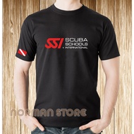 Scuba Diving T-shirt SSI microfiber quick dry premium baju