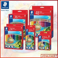 Staedtler Luna 136 Permanent Colour Pencil / Pensel Warna 12 Short/12Long/24Long/36Long/48Long + Sha