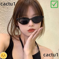 CACTU Cat Eye Shape Sunglasses, UV400 Colorful Sun Protection Sun Glasses, Fashion Small Frame 90s G