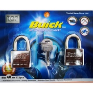 [ORIGINAL] BUICK 50MM X 2 PADLOCK ( KEYALIKE)