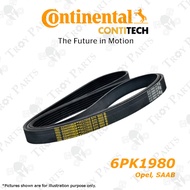 Contitech Ribstar Rib Serpentine Fan Belt 6PK1980 for Opel Insignia A Sports Tourer G09 Saab 9-5 YS3E YS3G