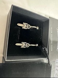 Chrome Hearts 聖劍 銀色耳環