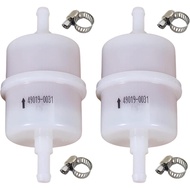 Jerkfily 2 Pack 49019-0031 490190031 Penapis Bahan Api 10 Mikron Serasi dengan Kawasaki EFI FR541V F