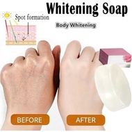 New Active Enzyme Body Whitening Crystal Soap Natural Milk Charming Effective Whitening Soap